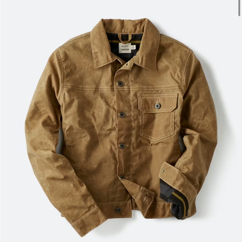 Flint and Tinder waxed jacket